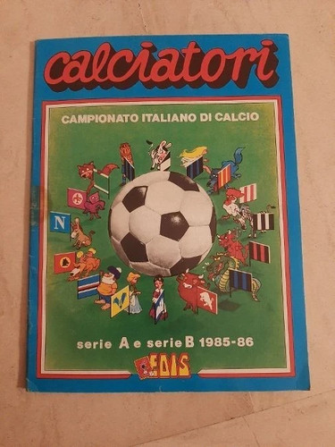 Album calciatori edis 1985 - edis, 86