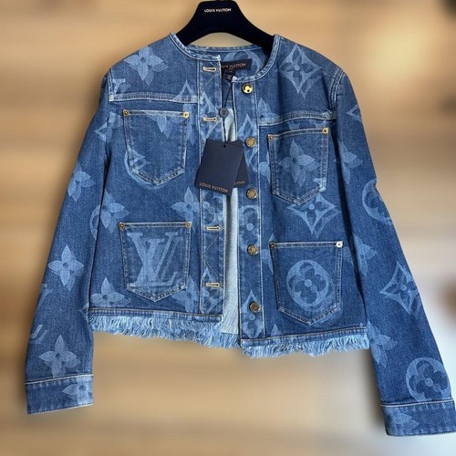 Louis vuitton denim jacket - denim,