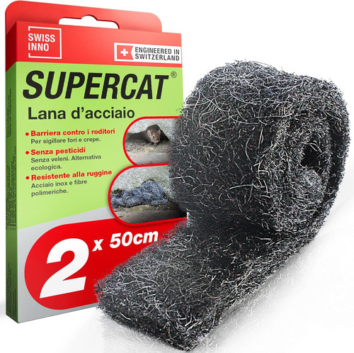 Lana acciaio stop roditori - lana, d’acciaio