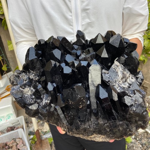 Cristallo quarzo nero - nero, fumé