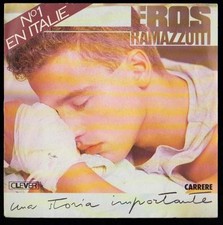 EROS RAMAZZOTTI DISCO 45 GIRI