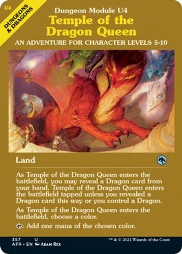 2021 mtg afr modulo dungeon - modulo,