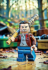Negan minifigure the - minifigure",