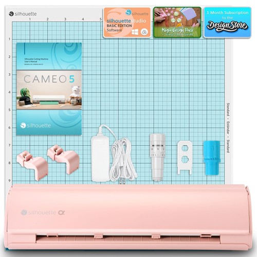 Silhouette pink cameo - cameo, 5α