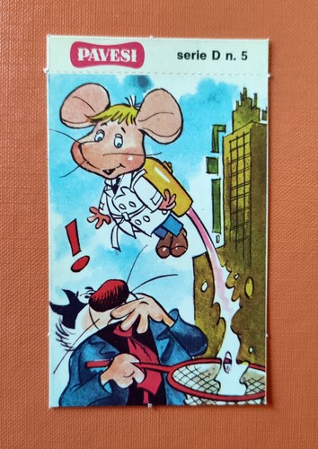 Topo gigio figurina - topo, pavesi