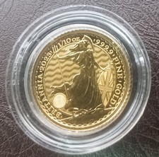 2023 Britannia d'Oro Re Carlo 1/10oz