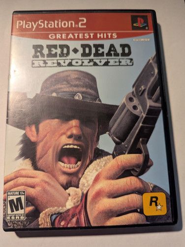 Cib red dead revolver sony - dead, (sony