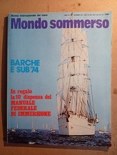 Mondo sommerso Novembre 1973 -