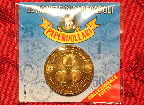 Monete paperopoli qui - monete, di