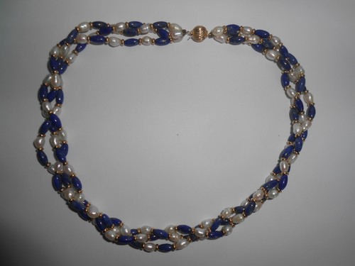 Collana girocollo torchon - girocollo, in
