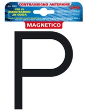 Contrassegno per Esercitazioni Guida Auto P Anteriore Magnetico - C65355