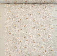 Tessuto di lino ricamato a