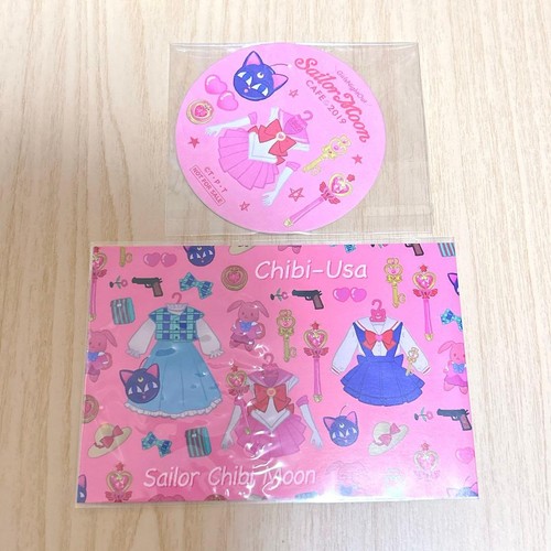 Cartolina sailor moon - moon, chibiusa