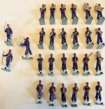 27-PIECE  MILITARY BAND. BLUE