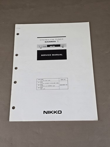 Nikko sintonizzatore stereo - nikko, fm