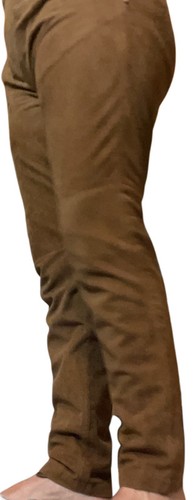 Pantaloni pelle scamosciata - in,