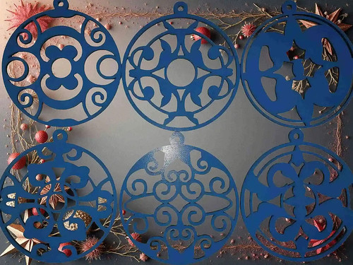 Palline natale in - palline, legno