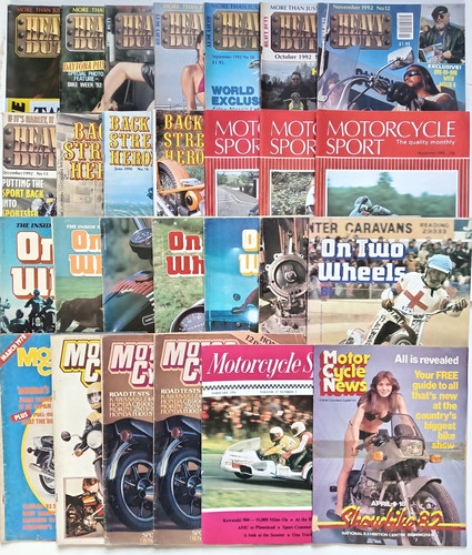 Various vintage motorcycle - vintage,