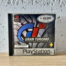 GRAN TURISMO 1 GIOCO PS1 PLAYSTATION 1 PAL ITA MULTILINGUA COMPLETO PLATINUM