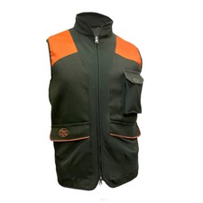 Gilet caccia verde arancio