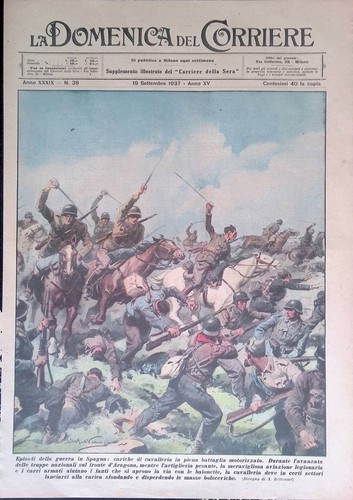 Copertina domenica corriere - domenica,