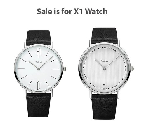 Orologio elegante quarzo ultra
