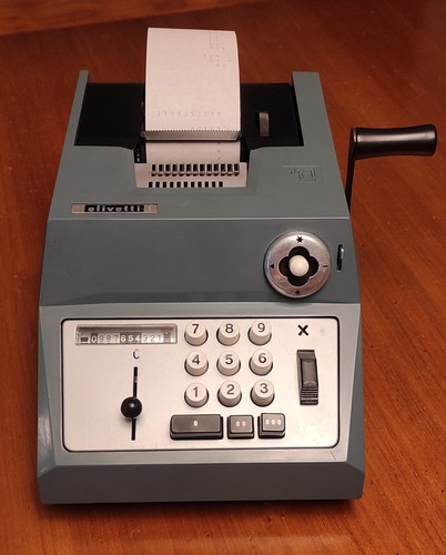 Calcolatrice olivetti summa - olivetti,