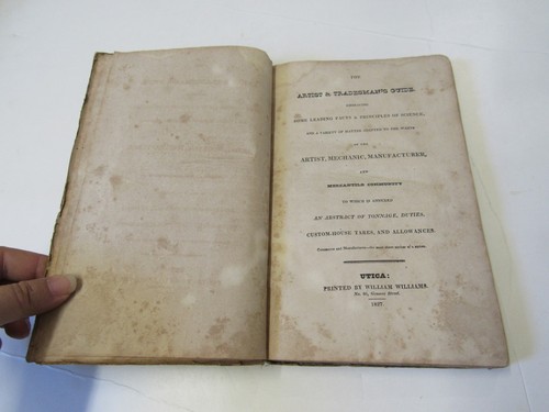 1827 artist tradesman s - 1827, &