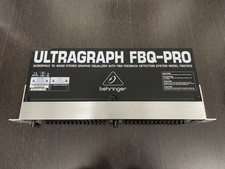 Behringer Ultragraph FBQ-PRO equalizzatore stereo 15 bande