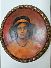 Quadro olio tela luiza - su,