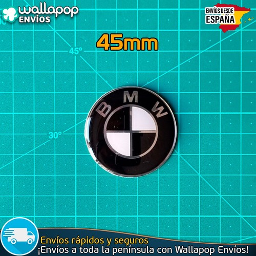 Emblema volante bmw 45mm - volante,