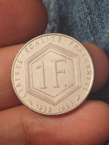 Franc 1988 france - 1,