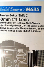 Mamiya Sekor 50mm f4 SHIFT C