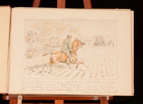 1880 leaves from hunting - from, a