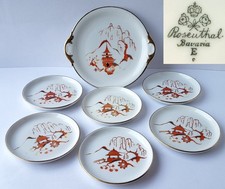 Set, 1X Vassoio + 6 Piatti