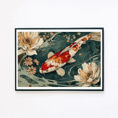 Koi carpa pesce giapponese - koi,