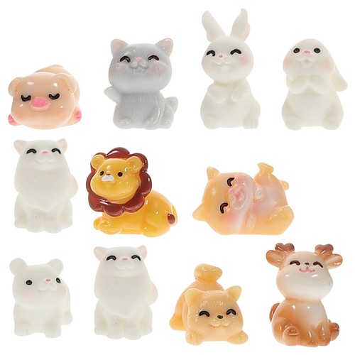 11pcs mini figurine animali - ,