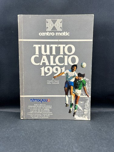 Libro tutto calcio 1991 - libro,