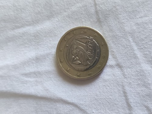 Moneta euro rara civetta - da,