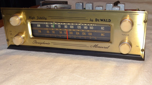 Dewald vintage tube - tube, fm/am