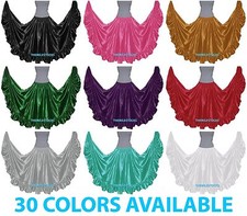 Gonna flamenco in raso TMS