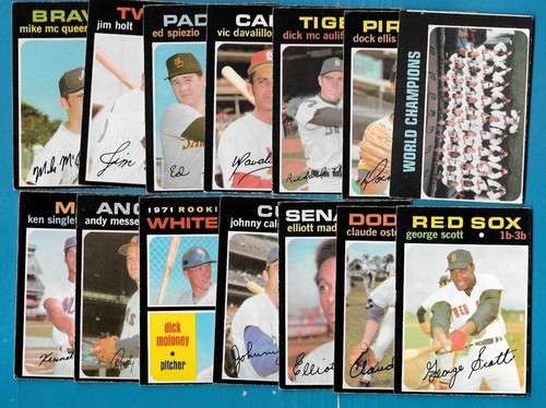 1971 opc pee chee topps - 1971,