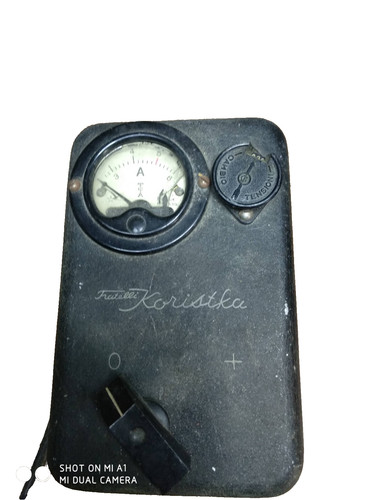 Amperometro vintage strumento - vintage,