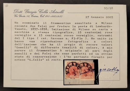 Francobolli lombardo veneto - francobolli,
