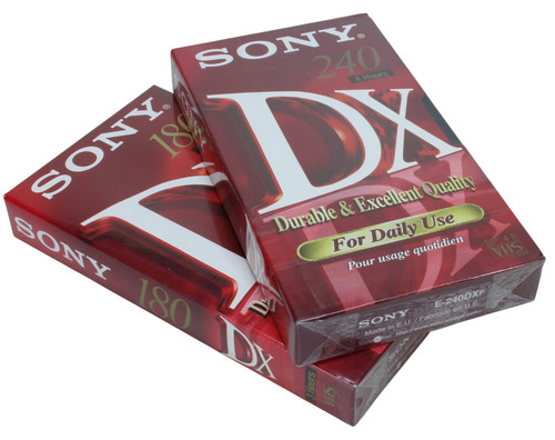 Lot cassette vidéo vhs - vhs, sony