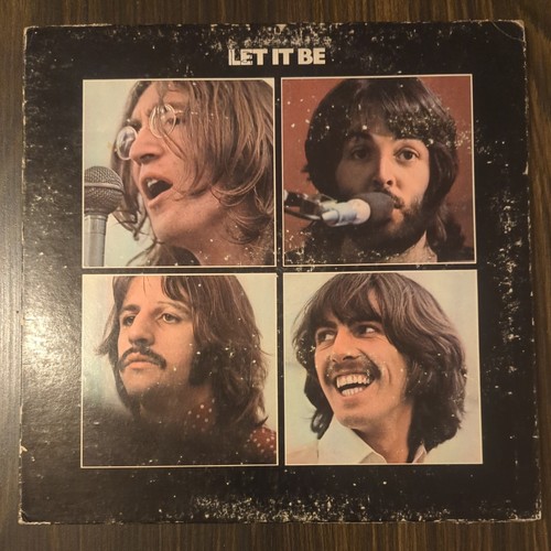 Beatles let vinyl record - beatles,