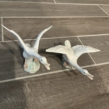 2 statuine anatra oca