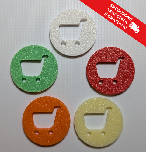 10x gettoni universali - 10x,