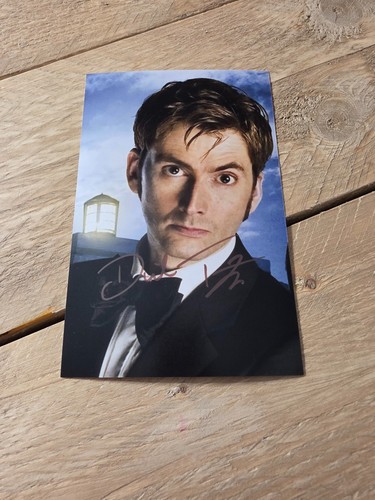 David tennant foto firmata - david,