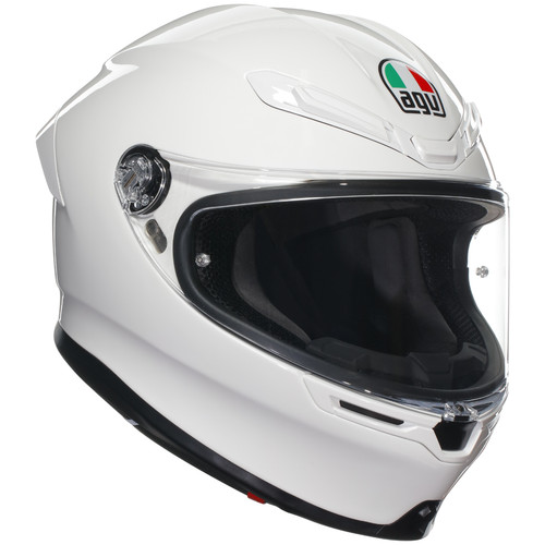 Casco moto agv bianco - moto, k6-s